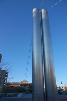 steel pylons
