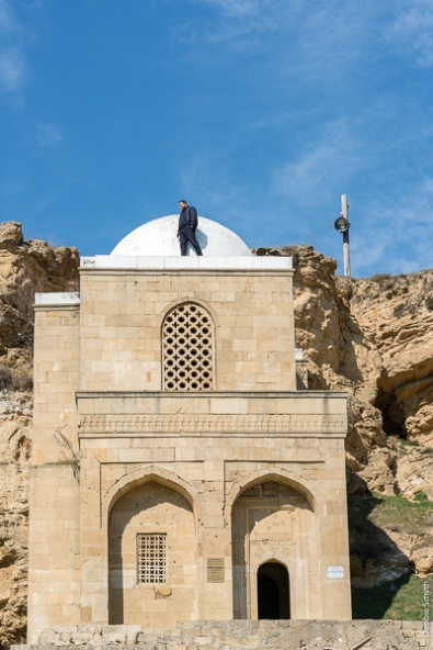 Diri Baba Mausoleum, Azerbaijan, March 2017
